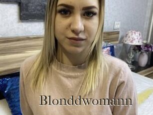 Blonddwomann