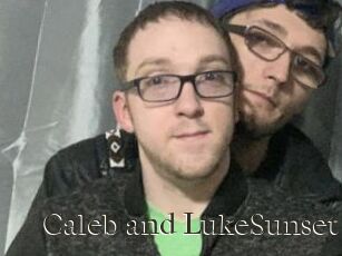 Caleb_and_LukeSunset