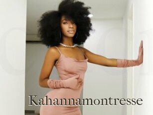 Kahannamontresse