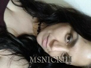 MSNICKIII