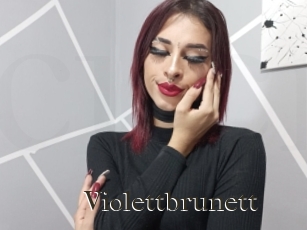 Violettbrunett